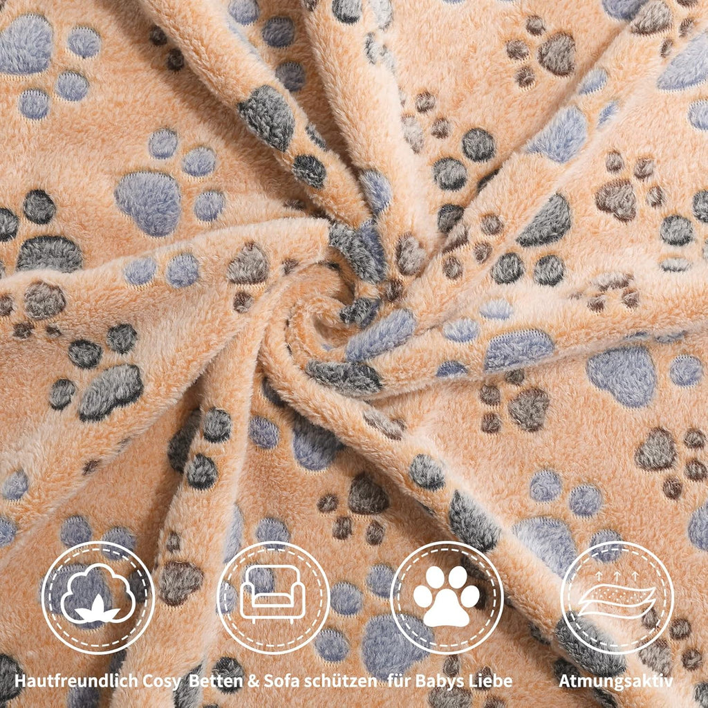 Weiche, flauschige, hochwertige Haustierdecke