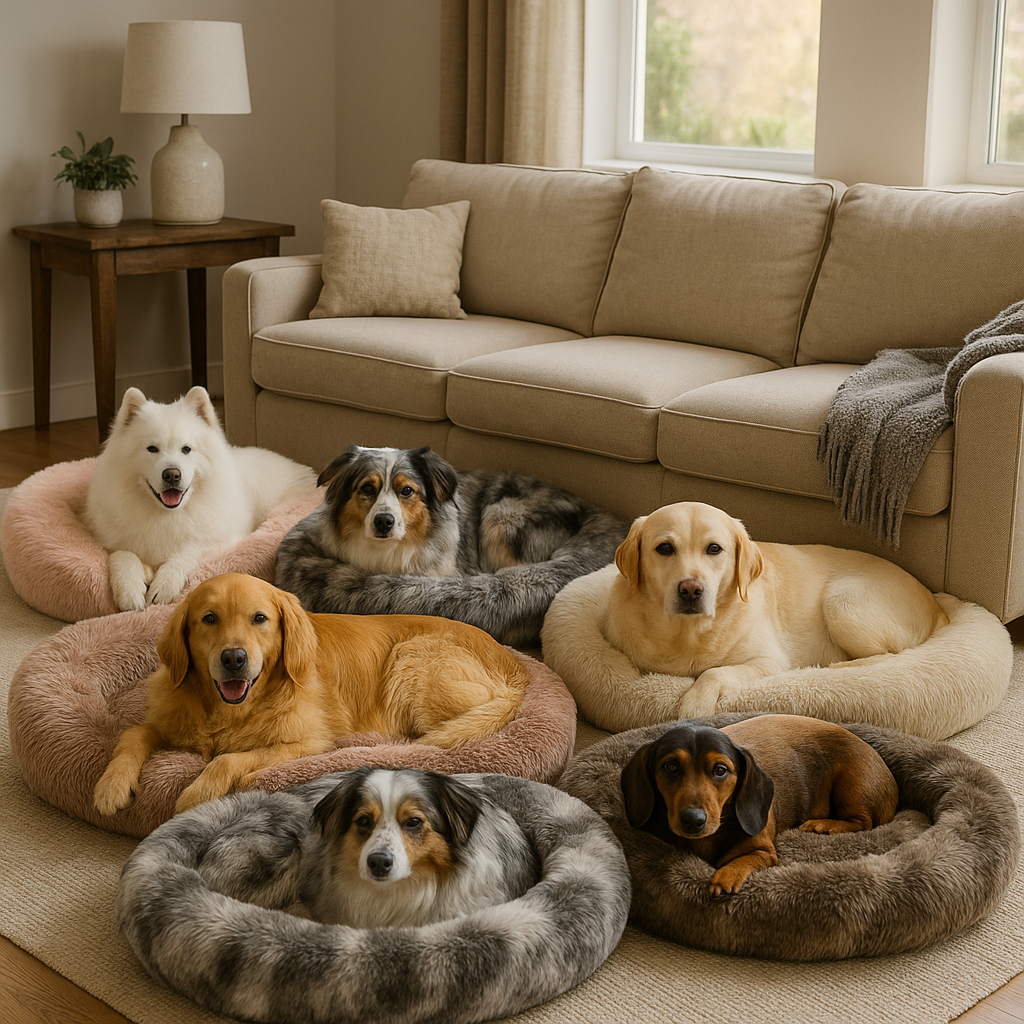 pfotenpremium™Das gemütliche Haustierbett Fluffy Wolke 7 Plus