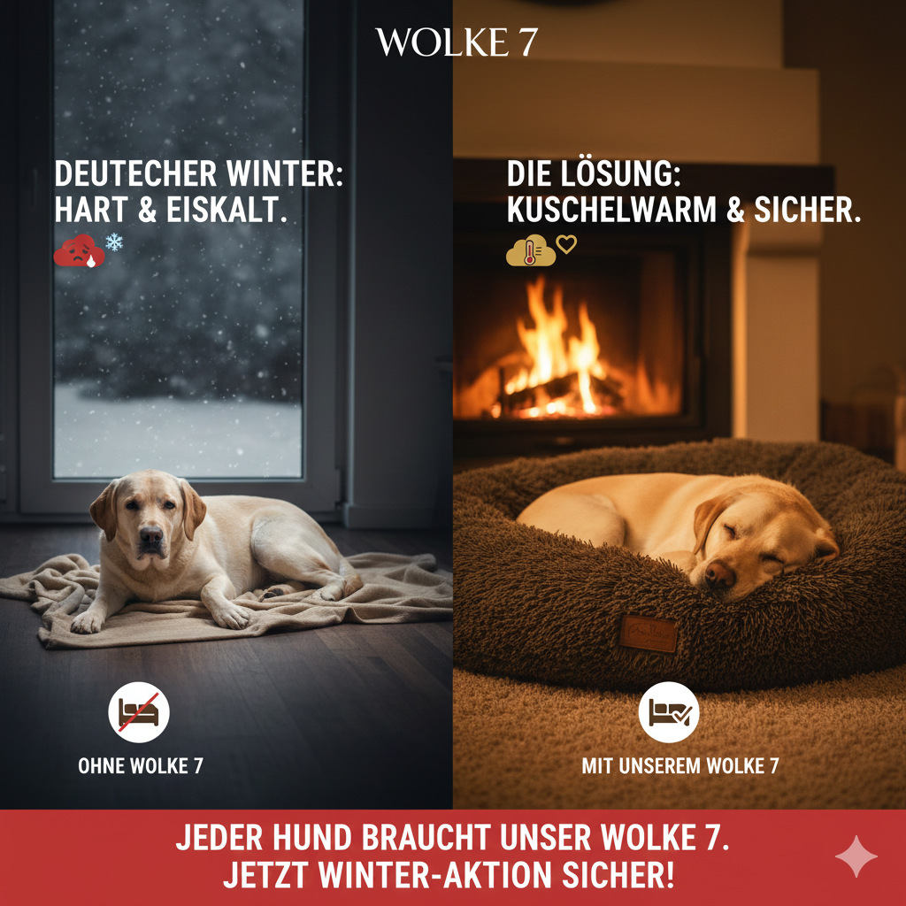 pfotenpremium™Das gemütliche Haustierbett Fluffy Wolke 7 Plus