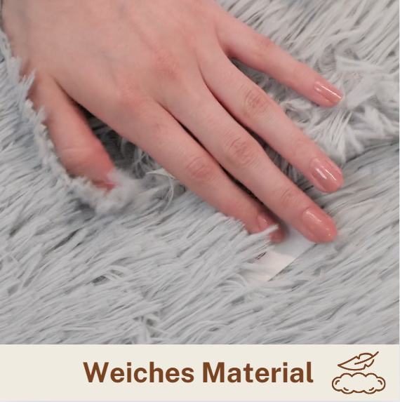 pfotenpremium™Das gemütliche Haustierbett Fluffy Wolke 7 Plus